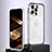 Carcasa Bumper Lujo Marco de Metal y Plastico Funda con Mag-Safe Magnetic QC5 para Apple iPhone 14 Pro