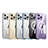 Carcasa Bumper Lujo Marco de Metal y Plastico Funda JL1 para Apple iPhone 13 Pro