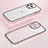Carcasa Bumper Lujo Marco de Metal y Plastico Funda LF3 para Apple iPhone 15 Pro Max
