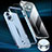 Carcasa Bumper Lujo Marco de Metal y Plastico Funda LF5 para Apple iPhone 13