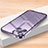 Carcasa Bumper Lujo Marco de Metal y Plastico Funda LK2 para Apple iPhone 13