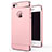 Carcasa Bumper Lujo Marco de Metal y Plastico Funda M01 para Apple iPhone 5