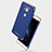 Carcasa Bumper Lujo Marco de Metal y Plastico Funda M01 para Huawei G7 Plus