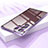 Carcasa Bumper Lujo Marco de Metal y Plastico Funda M01 para Samsung Galaxy S21 Ultra 5G