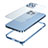 Carcasa Bumper Lujo Marco de Metal y Plastico Funda QC3 para Apple iPhone 13 Pro Max