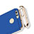 Carcasa Bumper Lujo Marco de Metal y Plastico M02 para Huawei Nova 2 Azul