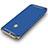 Carcasa Bumper Lujo Marco de Metal y Plastico M02 para Huawei P9 Plus Azul
