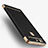 Carcasa Bumper Lujo Marco de Metal y Plastico para Huawei P9 Plus Negro