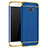 Carcasa Bumper Lujo Marco de Metal y Plastico para Samsung Galaxy S7 Edge G935F Azul