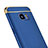 Carcasa Bumper Lujo Marco de Metal y Plastico para Samsung Galaxy S7 Edge G935F Azul