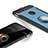 Carcasa Bumper Silicona y Plastico Mate con Anillo de dedo Soporte para Xiaomi Mi A1 Azul