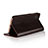 Carcasa de Cuero Cartera con Soporte F01 para Apple iPhone Xs Marron