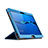 Carcasa de Cuero Cartera con Soporte L01 para Huawei MediaPad M3 Lite 10.1 BAH-W09 Azul