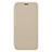 Carcasa de Cuero Cartera con Soporte L01 para Samsung Galaxy C8 C710F Oro
