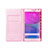 Carcasa de Cuero Cartera con Soporte L01 para Samsung Galaxy Note Edge SM-N915F Rosa