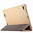 Carcasa de Cuero Cartera con Soporte L01 para Xiaomi Mi Pad 2 Oro