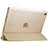 Carcasa de Cuero Cartera con Soporte L02 para Apple iPad Pro 10.5 Oro