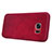 Carcasa de Cuero Cartera con Soporte L02 para Samsung Galaxy S7 Edge G935F Rojo