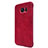 Carcasa de Cuero Cartera con Soporte L02 para Samsung Galaxy S7 Edge G935F Rojo