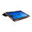 Carcasa de Cuero Cartera con Soporte L03 para Huawei MediaPad M3 Lite 10.1 BAH-W09 Marron