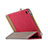 Carcasa de Cuero Cartera con Soporte L03 para Huawei MediaPad T3 8.0 KOB-W09 KOB-L09 Rojo