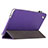 Carcasa de Cuero Cartera con Soporte L04 para Huawei Honor Pad 2 Morado