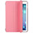 Carcasa de Cuero Cartera con Soporte L06 para Apple iPad Mini 2 Rosa