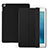 Carcasa de Cuero Cartera con Soporte L08 para Apple iPad Mini 4 Negro