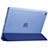 Carcasa de Cuero Cartera con Soporte para Apple iPad Pro 10.5 Azul