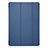 Carcasa de Cuero Cartera con Soporte para Apple iPad Pro 12.9 Azul