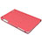 Carcasa de Cuero Cartera con Soporte para Huawei Mediapad T1 10 Pro T1-A21L T1-A23L Rosa Roja