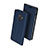 Carcasa de Cuero Cartera con Soporte para Samsung Galaxy A6 (2018) Azul