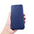 Carcasa de Cuero Cartera con Soporte para Xiaomi Mi Mix 3 Azul