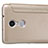 Carcasa de Cuero Cartera con Soporte para Xiaomi Redmi Note 3 Oro