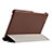 Carcasa de Cuero Cartera con Soporte R01 para Huawei MediaPad T2 Pro 7.0 PLE-703L Marron