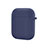 Carcasa de Silicona con Mosqueton Enchufe para AirPods Funda de Carga Z04 Azul