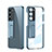 Carcasa Dura Cristal Plastico Funda Rigida Transparente con Soporte AC1 para Samsung Galaxy S21 5G