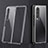 Carcasa Dura Cristal Plastico Funda Rigida Transparente Z01 para Samsung Galaxy Z Fold3 5G