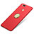 Carcasa Dura Plastico Rigida Mate con Anillo de dedo Soporte A02 para Xiaomi Mi A1 Rojo