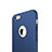 Carcasa Dura Plastico Rigida Mate con Anillo de dedo Soporte para Apple iPhone 6S Azul