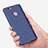Carcasa Dura Plastico Rigida Mate con Anillo de dedo Soporte para Huawei Nova Azul