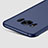 Carcasa Dura Plastico Rigida Mate con Anillo de dedo Soporte para Samsung Galaxy S8 Azul
