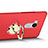 Carcasa Dura Plastico Rigida Mate con Anillo de dedo Soporte para Xiaomi Redmi 4 Prime High Edition Rojo