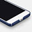 Carcasa Dura Plastico Rigida Mate con Anillo de dedo Soporte para Xiaomi Redmi Note 4 Azul