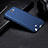 Carcasa Dura Plastico Rigida Mate M01 para Samsung Galaxy Note 2 N7100 N7105 Azul