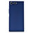 Carcasa Dura Plastico Rigida Mate M01 para Sony Xperia XZ Premium Azul