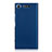 Carcasa Dura Plastico Rigida Mate M01 para Sony Xperia XZ1 Azul