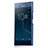 Carcasa Dura Plastico Rigida Mate M01 para Sony Xperia XZ1 Azul