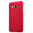 Carcasa Dura Plastico Rigida Mate M02 para Samsung Galaxy J3 (2016) J320F J3109 Rojo