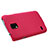 Carcasa Dura Plastico Rigida Mate M02 para Samsung Galaxy S5 G900F G903F Rojo